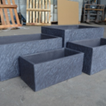 Chậu chữ nhật giả đá bộ 4